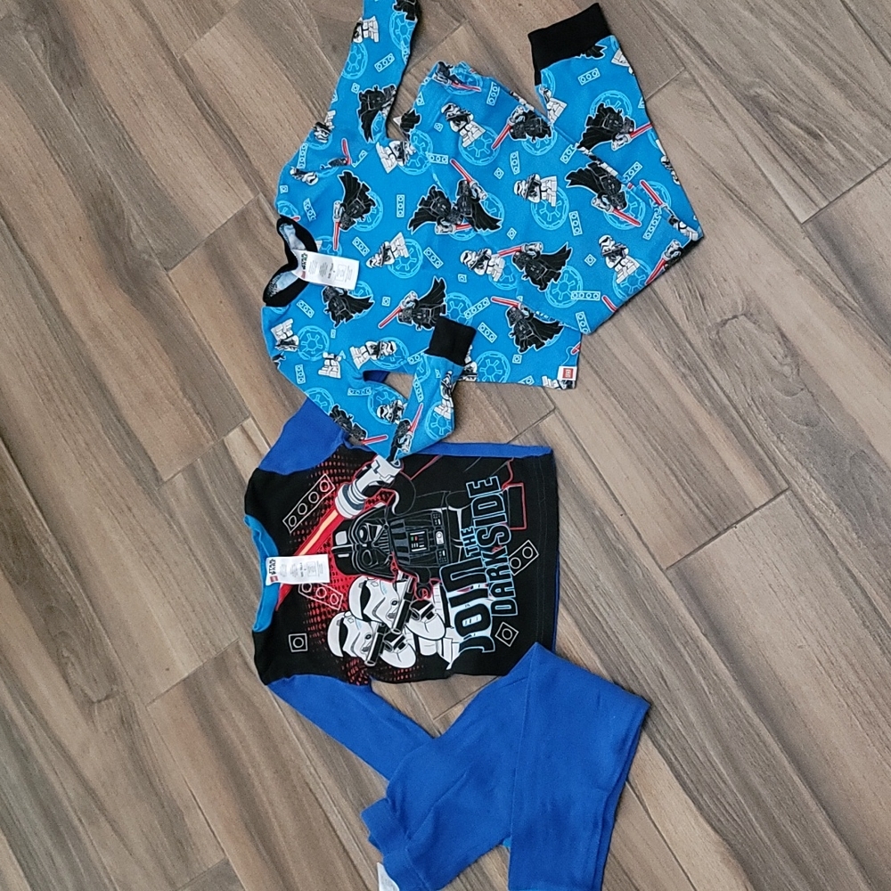 2 piece Lego Star Wars Pajamas boys size 6